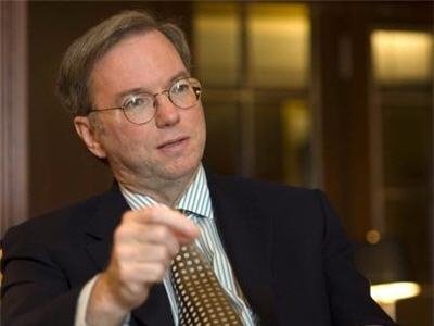 谷歌執(zhí)行董事長埃里克·施密特(新浪科技配圖)